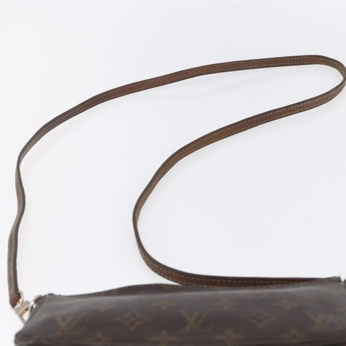 LOUIS VUITTON Monogram Pochette Accessoires Pouch M51980 LV Auth 153227