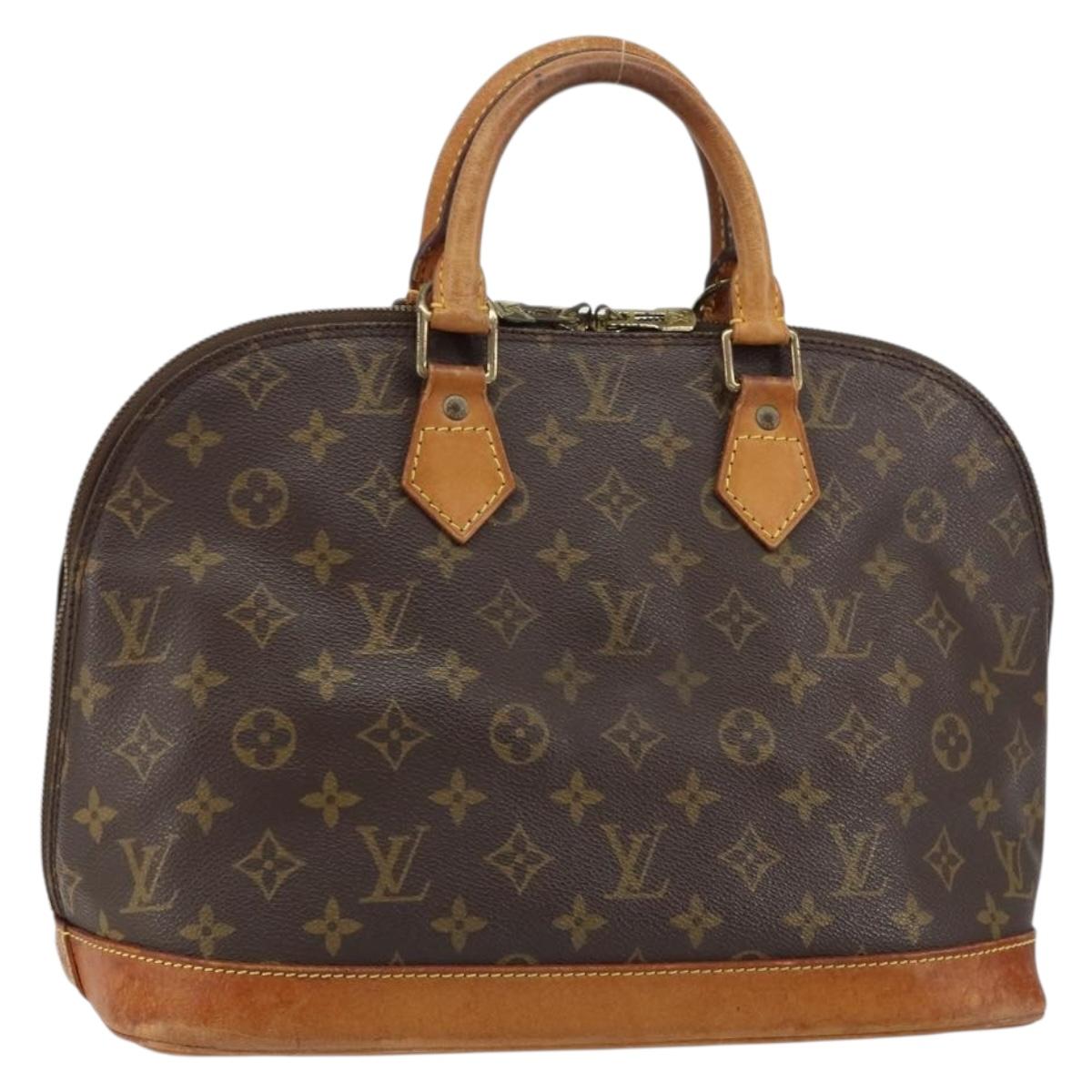 LOUIS VUITTON Monogram Alma Hand Bag M51130 LV Auth 153230