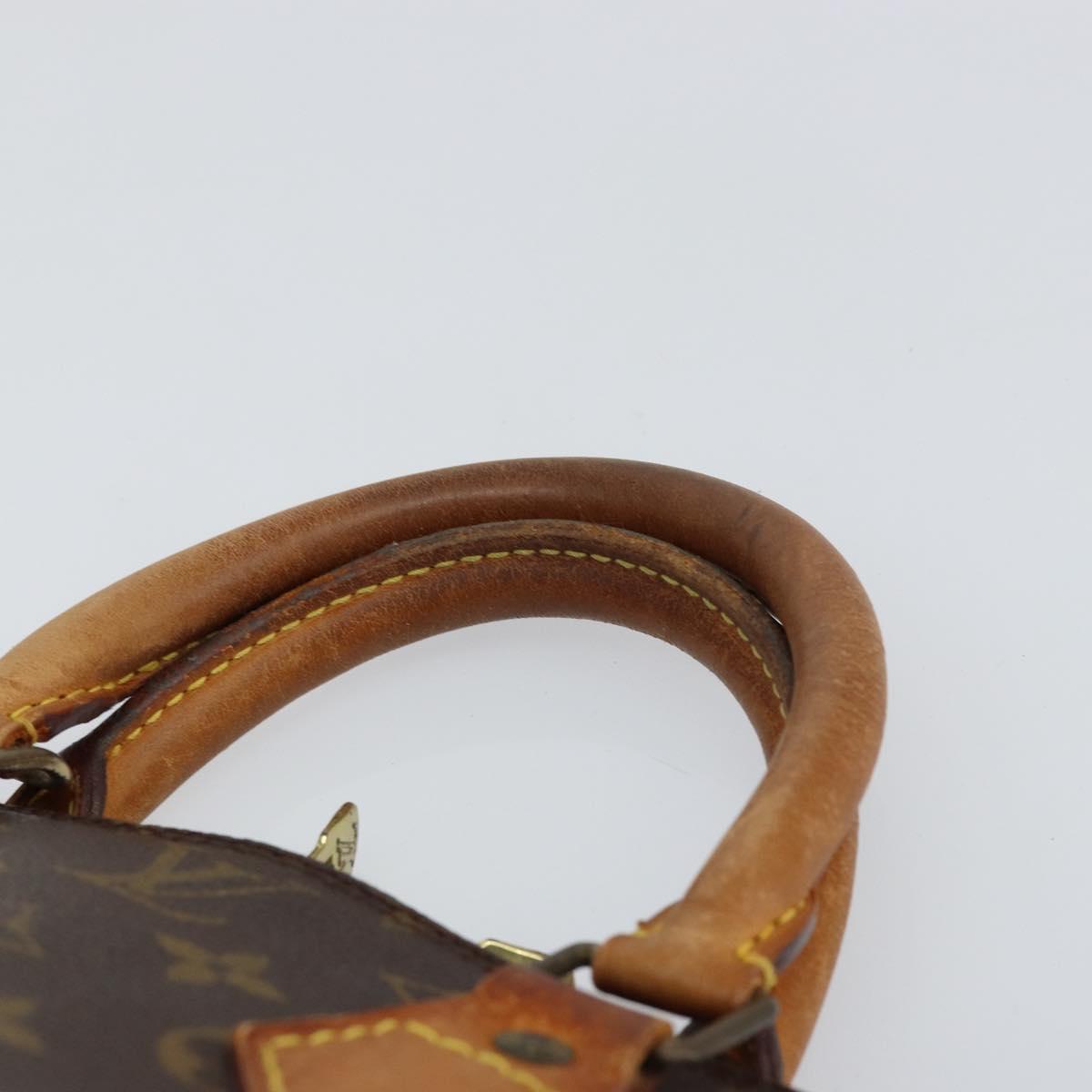 LOUIS VUITTON Monogram Alma Hand Bag M51130 LV Auth 153230