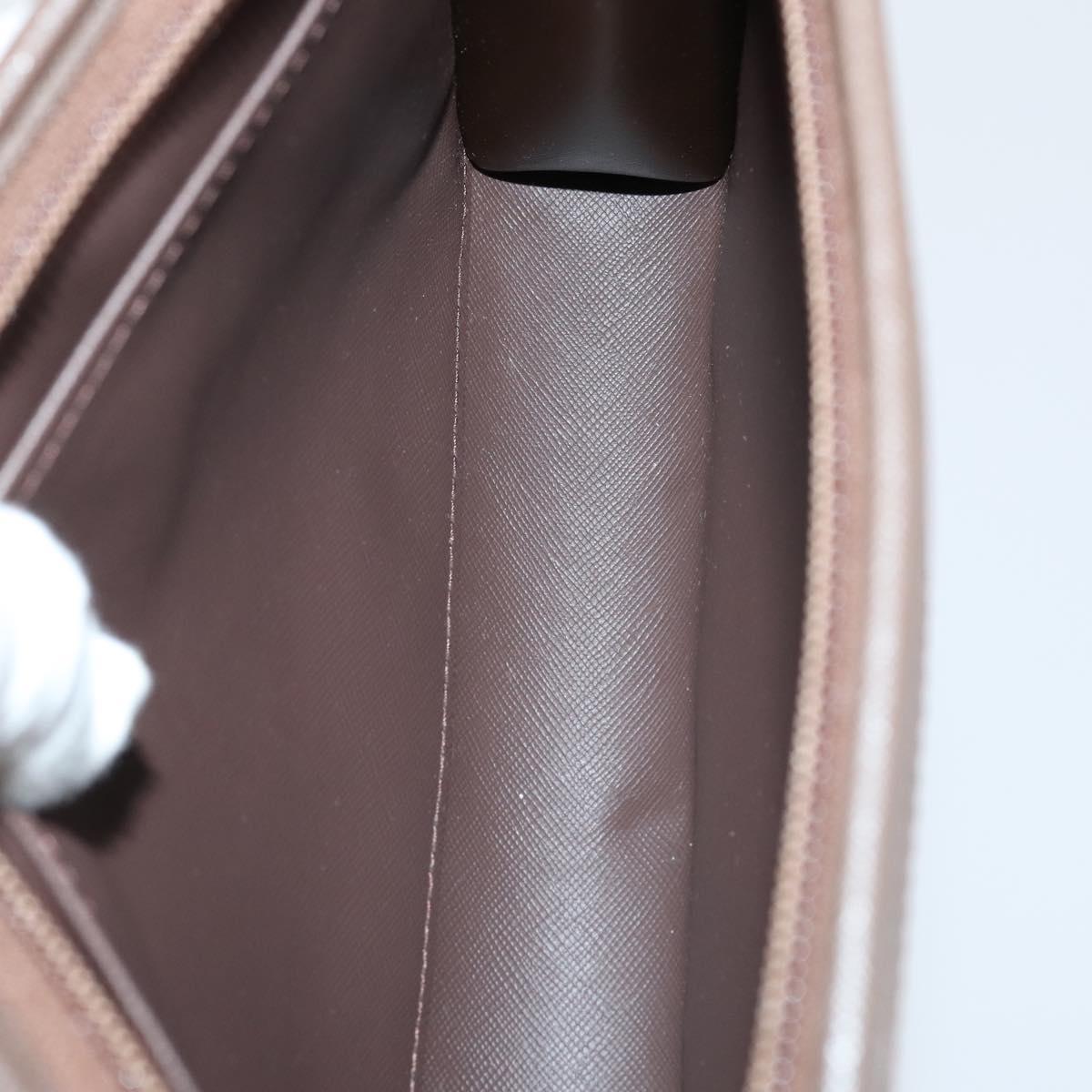 BURBERRY Dior Gucci Celine Bag PVC Leather Canvas 5 Set Brown Beige Auth 153242