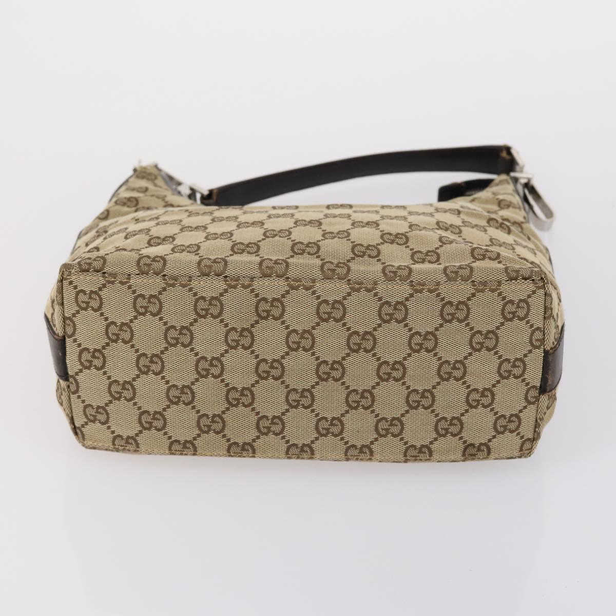 GUCCI GG Canvas Supreme Shoulder Bag 4 Set Beige Auth 153246