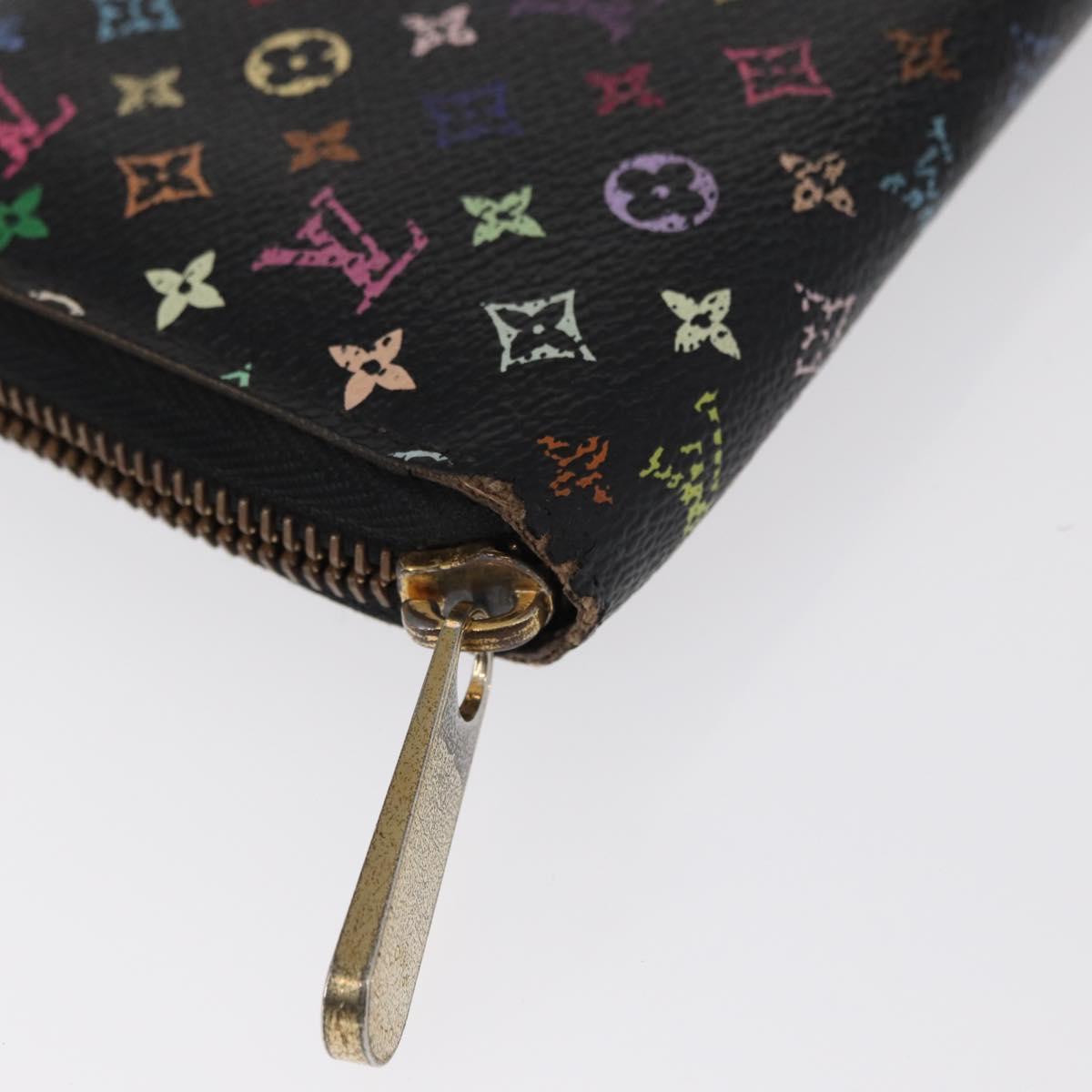 SAINT LAURENT PRADA Louis Vuitton Multicolor Wallet Leather 3 Set Auth 153248