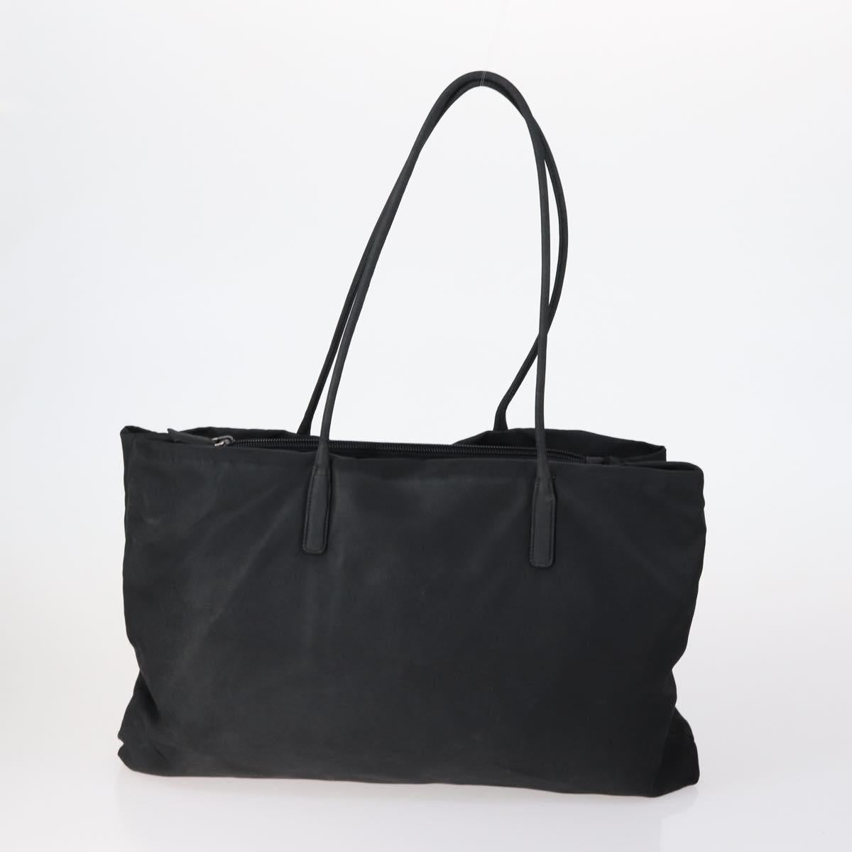 PRADA Hand Bag Nylon 5 Set Black White pink Auth 153249