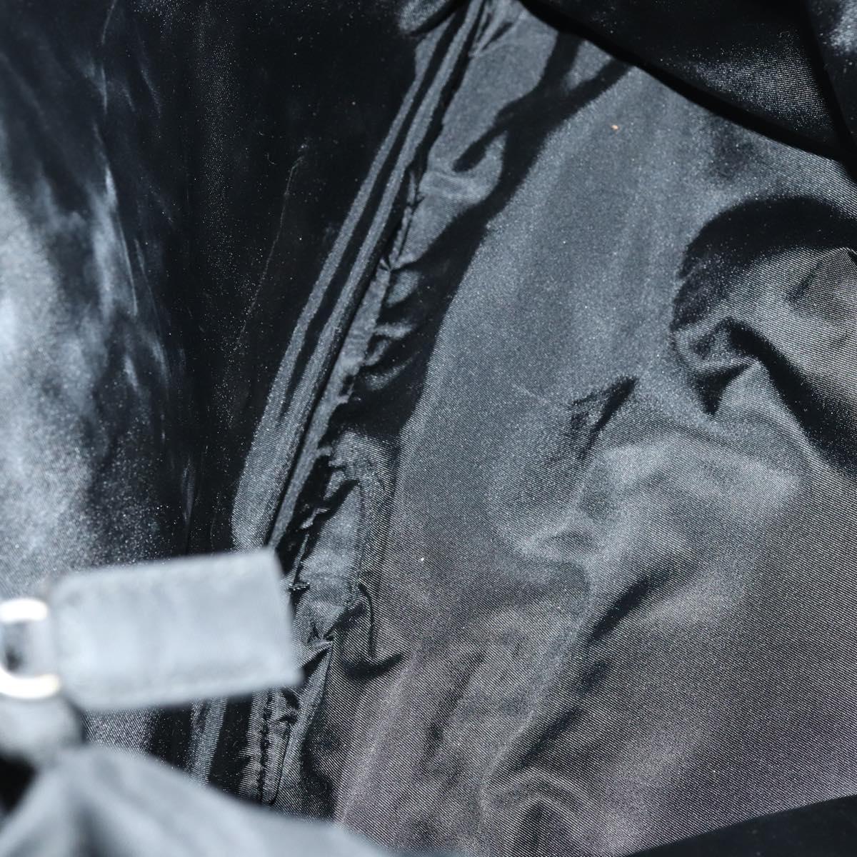 PRADA Hand Bag Nylon 5 Set Black White pink Auth 153249