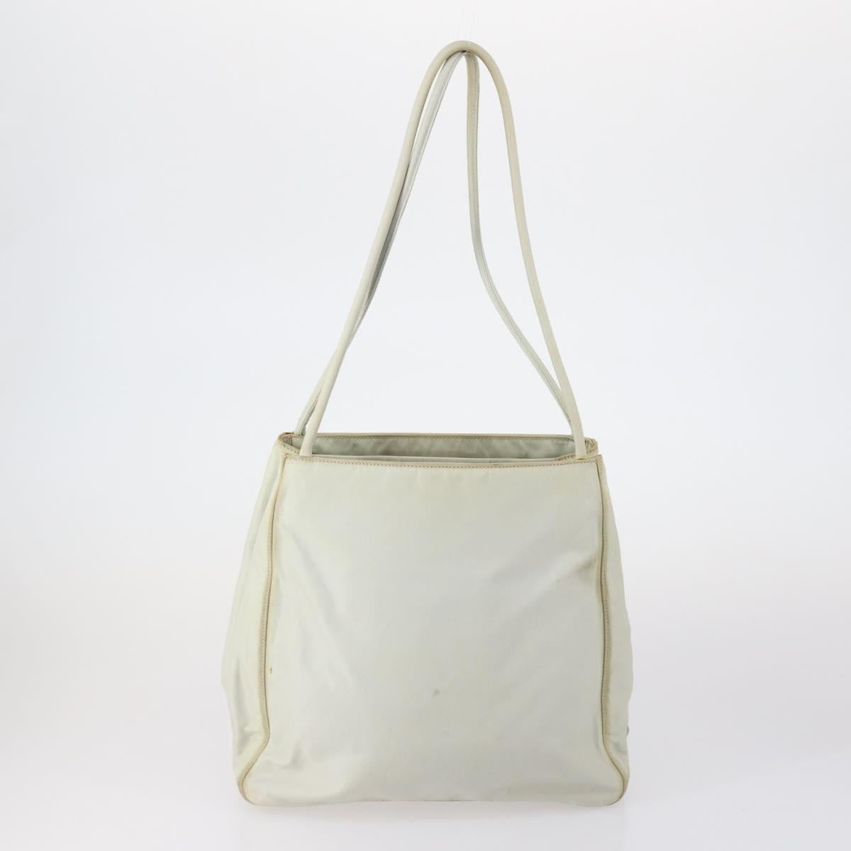 PRADA Hand Bag Nylon 5 Set Black White pink Auth 153249