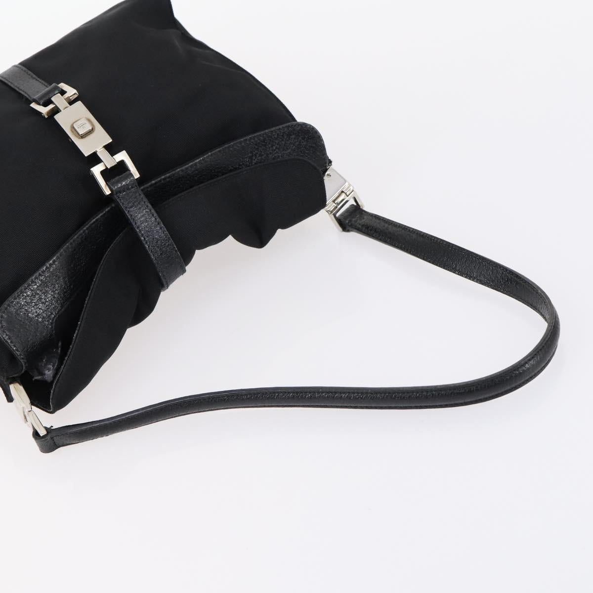 GUCCI PRADA Chanel Bag Nylon Leather 4 Set Black Beige Green Auth 153251