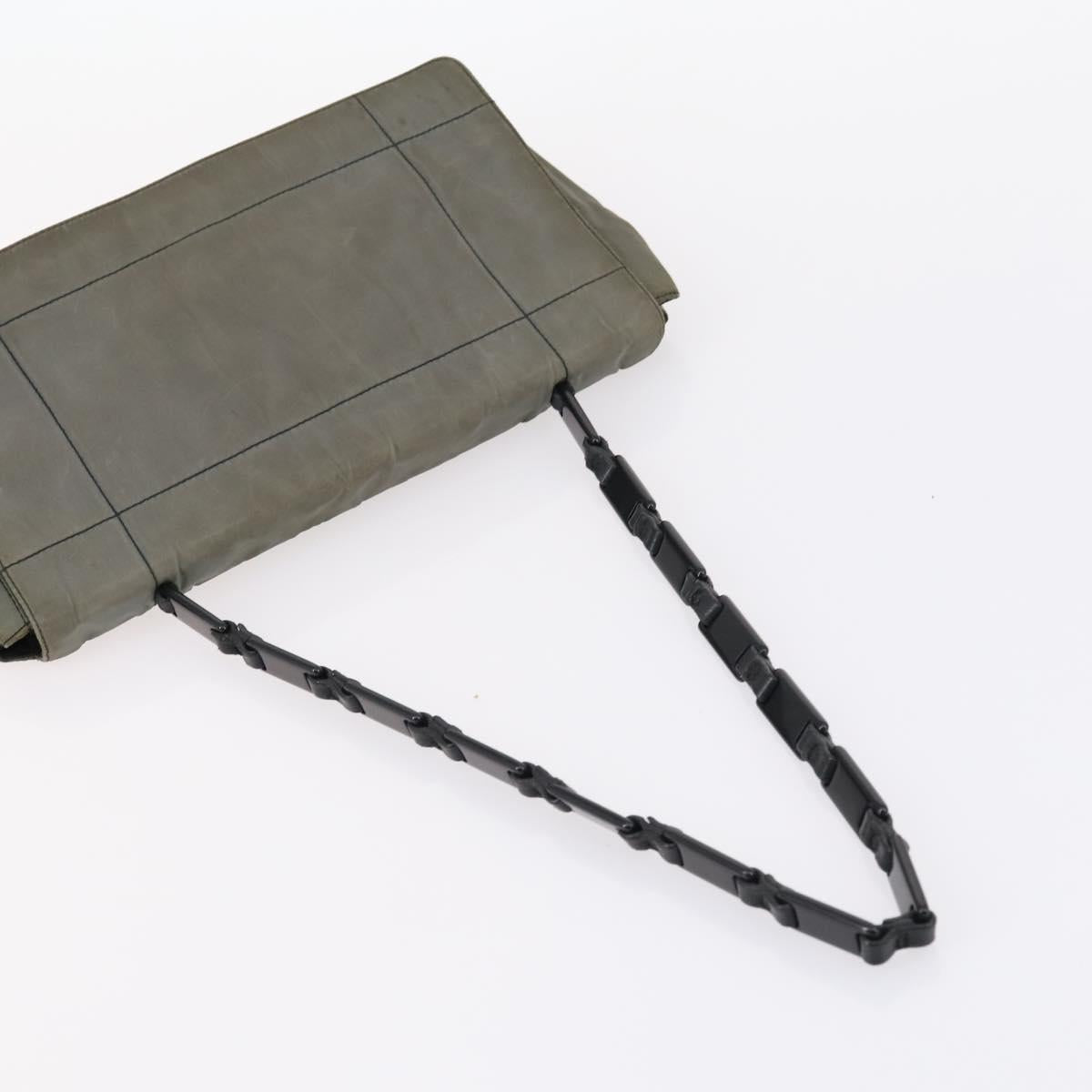 GUCCI PRADA Chanel Bag Nylon Leather 4 Set Black Beige Green Auth 153251