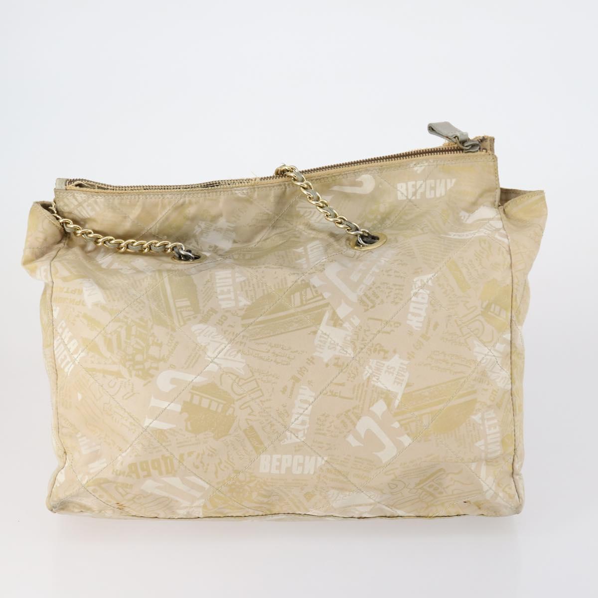 PRADA Hand Bag Nylon 3 Set White Black Auth 153252