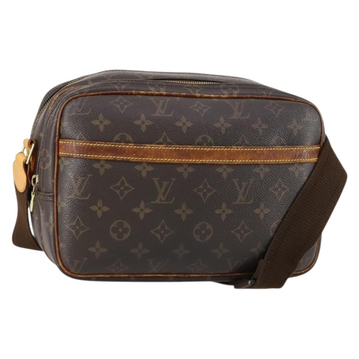 LOUIS VUITTON Monogram Reporter PM Shoulder Bag M45254 LV Auth 153303