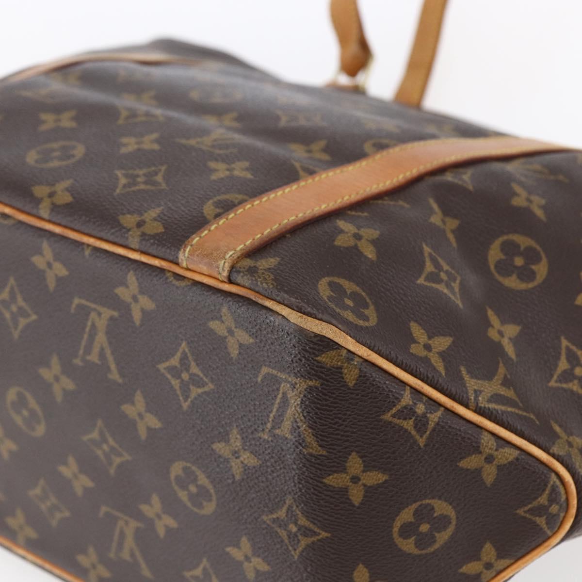 LOUIS VUITTON Monogram Sac Shopping Tote Bag M51108 LV Auth 153304
