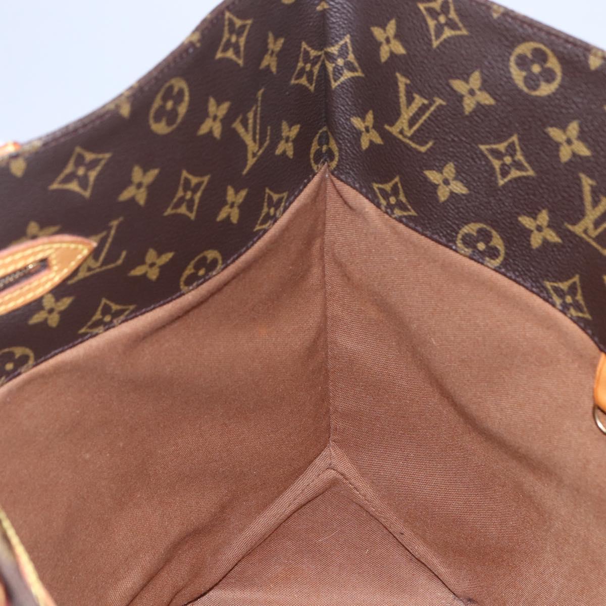 LOUIS VUITTON Monogram Sac Shopping Tote Bag M51108 LV Auth 153304