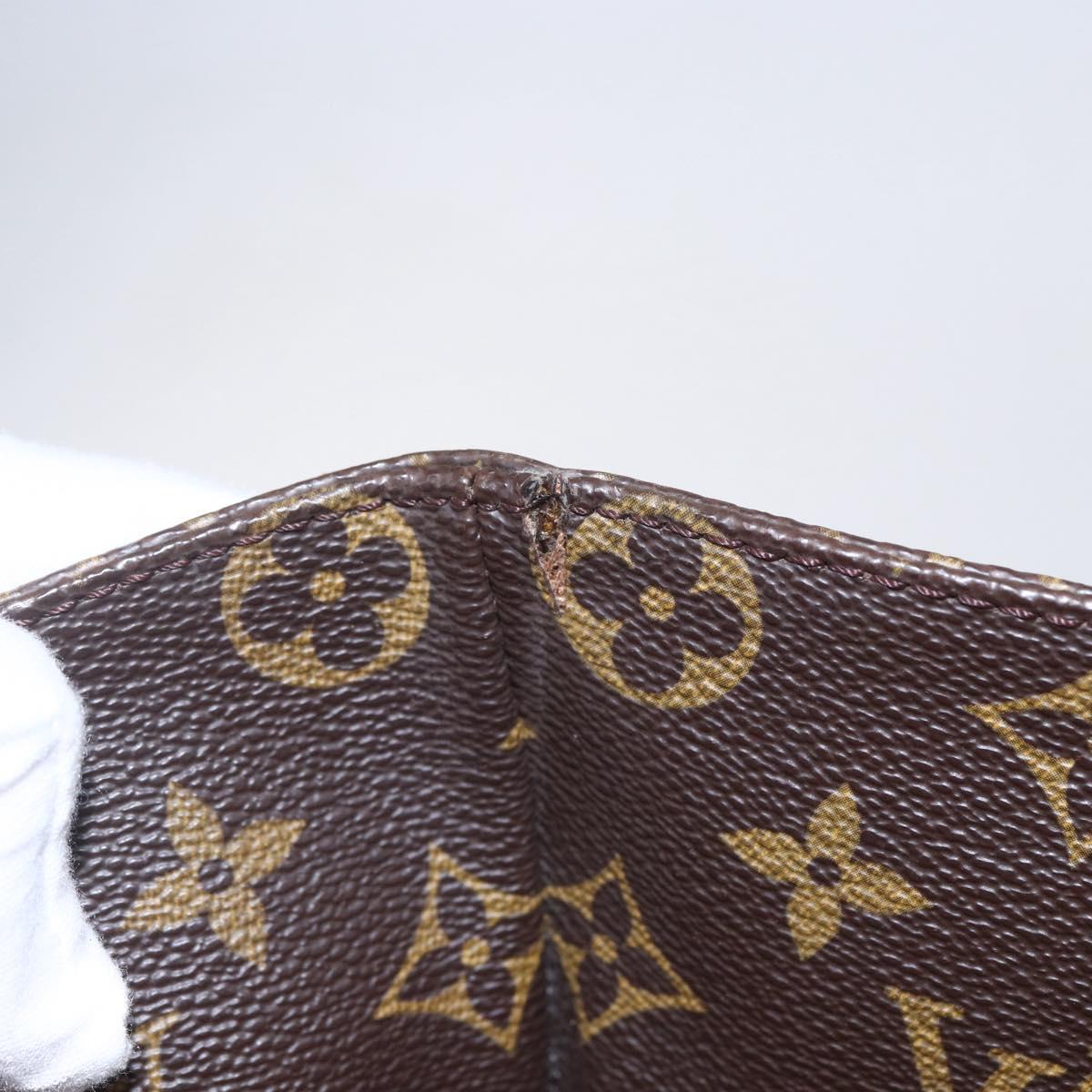 LOUIS VUITTON Monogram Sac Shopping Tote Bag M51108 LV Auth 153304