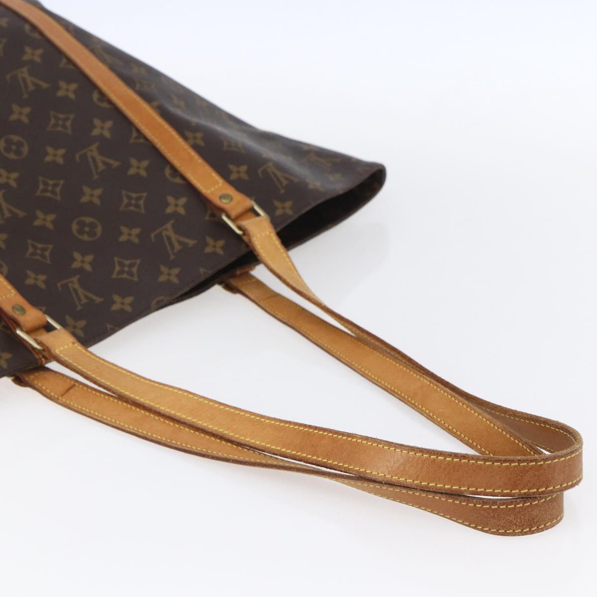 LOUIS VUITTON Monogram Sac Shopping Tote Bag M51108 LV Auth 153304