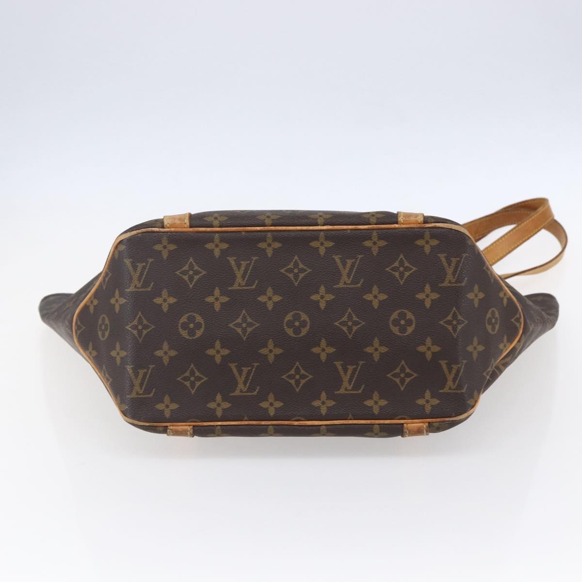 LOUIS VUITTON Monogram Sac Shopping Tote Bag M51108 LV Auth 153304