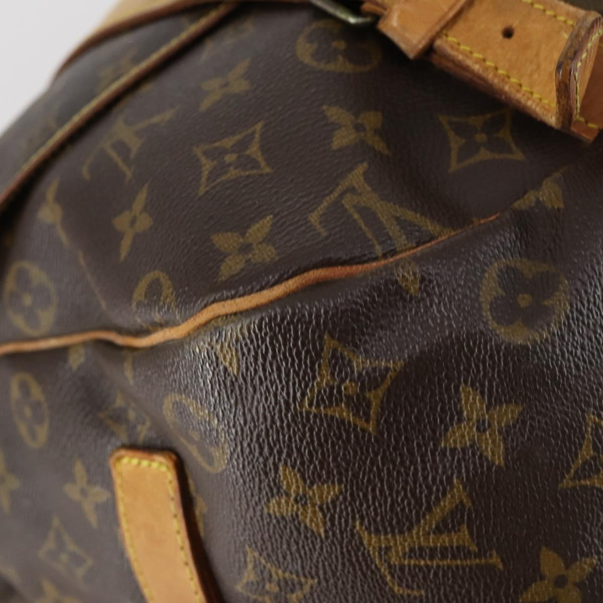 LOUIS VUITTON Monogram Saumur 43 Shoulder Bag M42252 LV Auth 153305