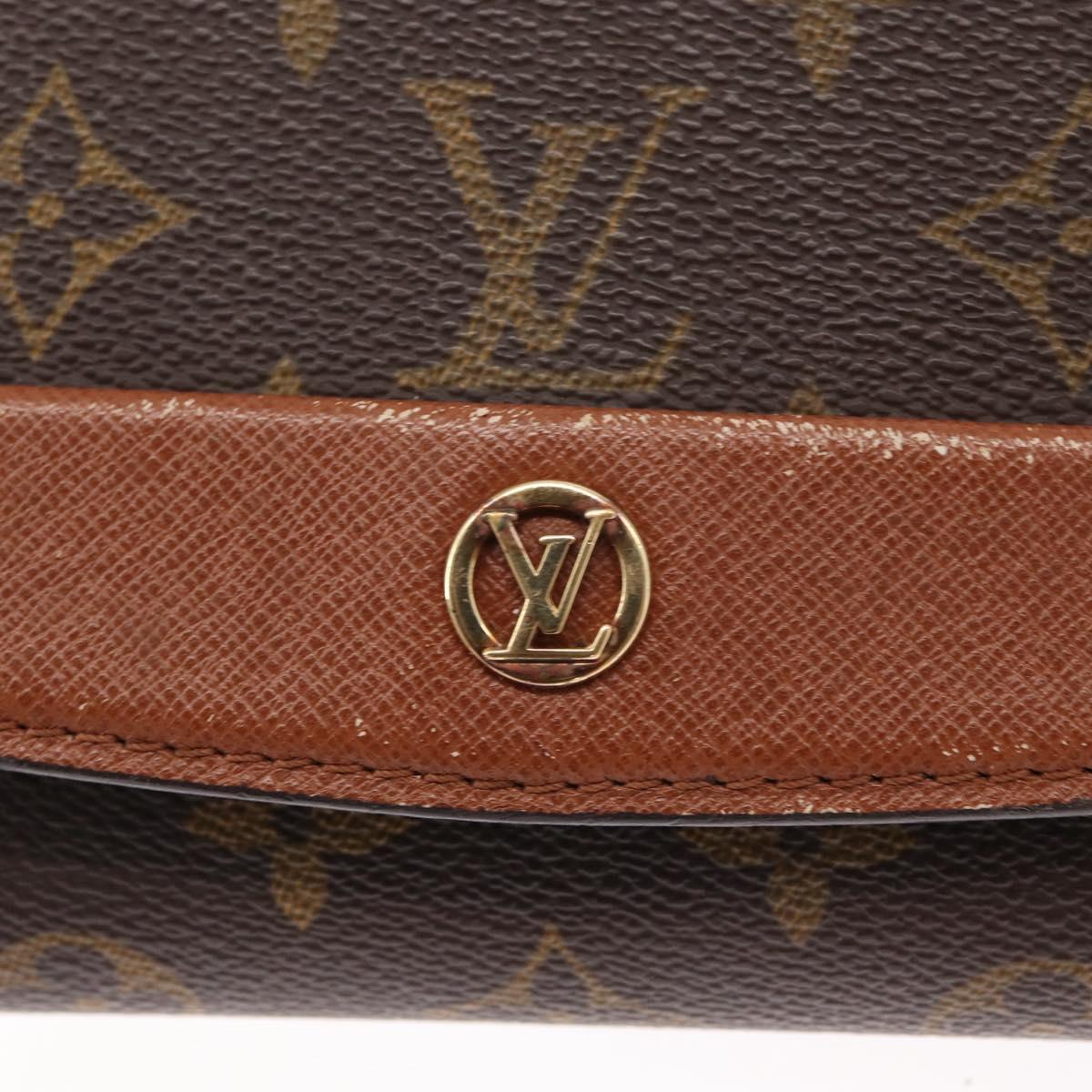 LOUIS VUITTON Monogram Bordeaux 24 Shoulder Bag M51798 LV Auth 153306