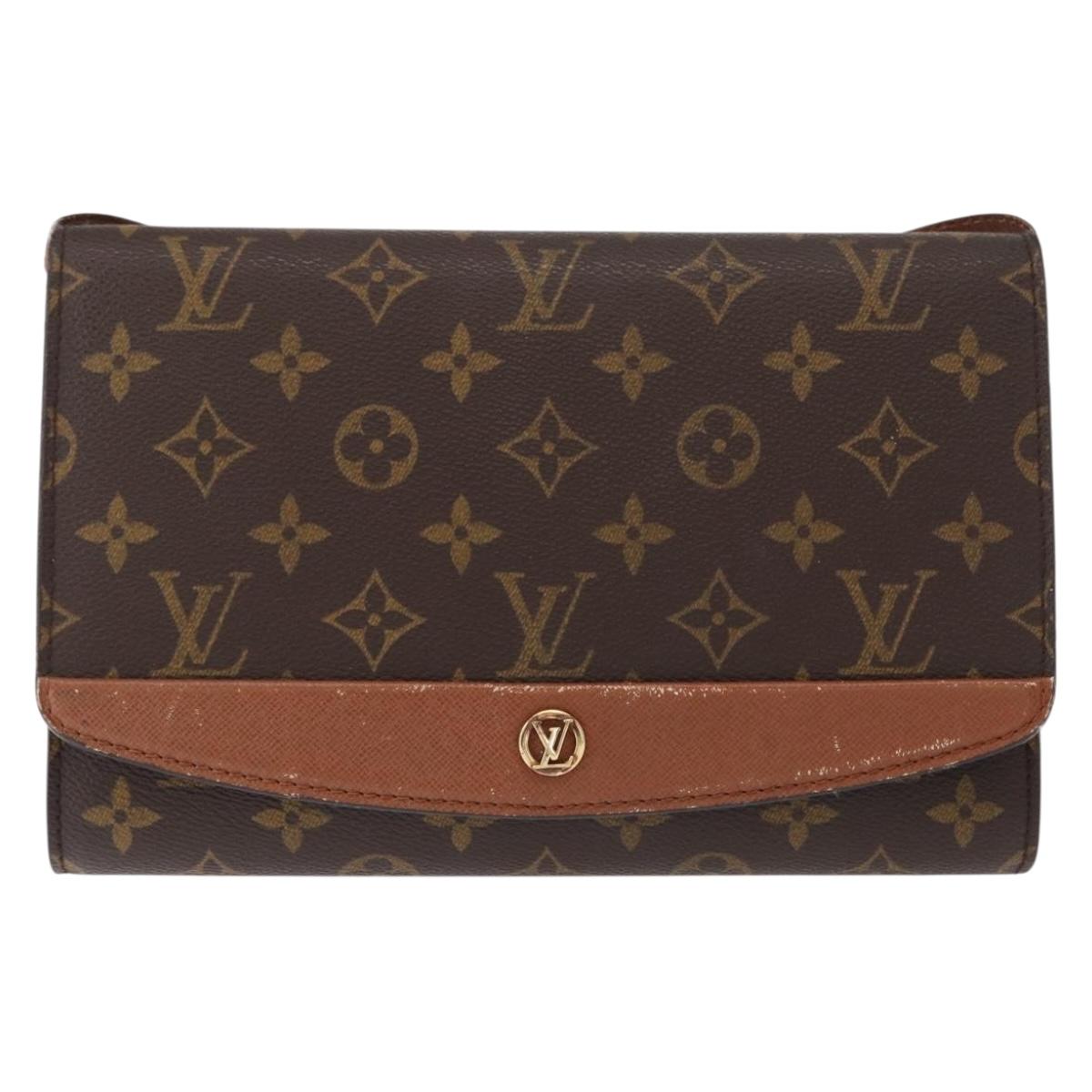 LOUIS VUITTON Monogram Bordeaux 24 Shoulder Bag M51798 LV Auth 153306
