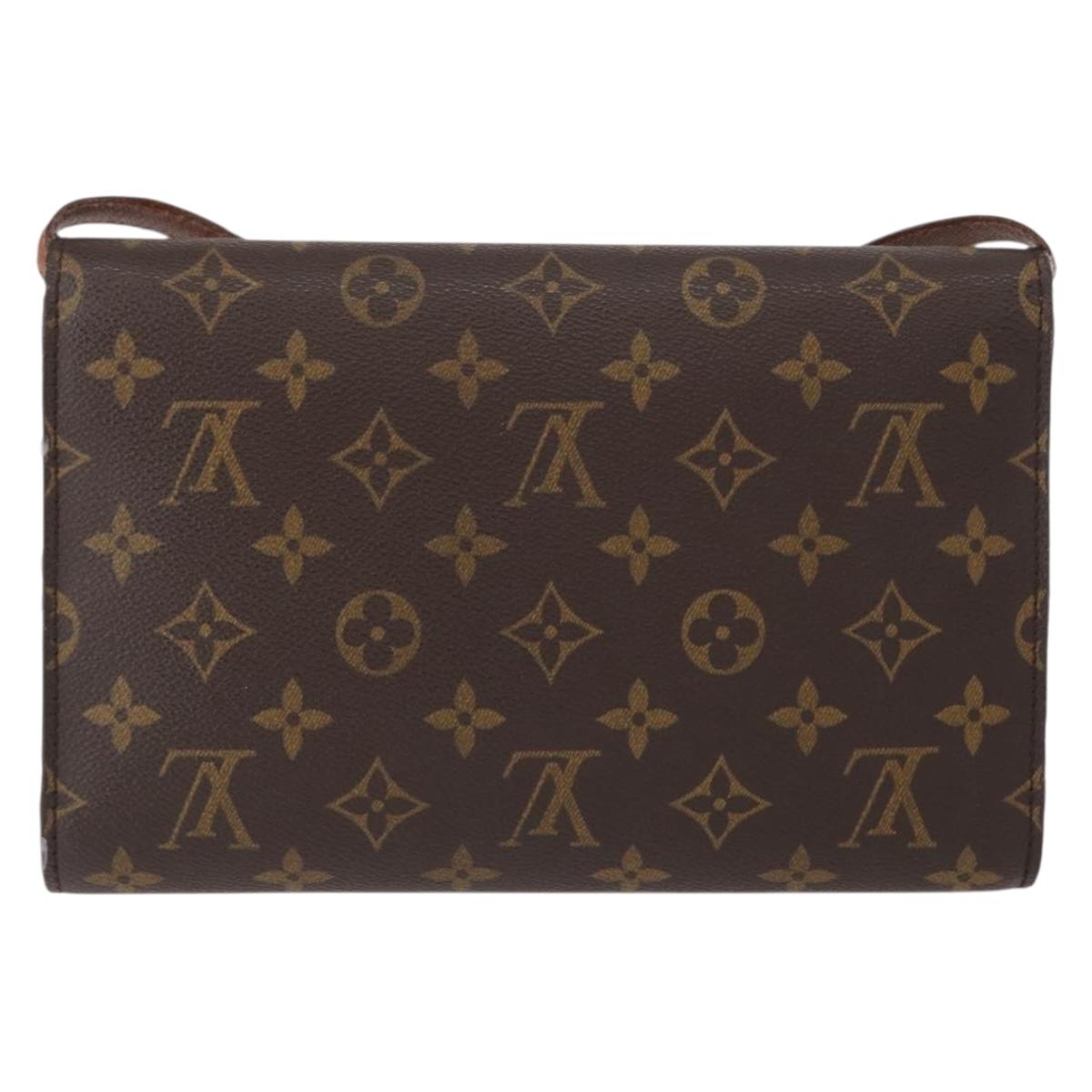 LOUIS VUITTON Monogram Bordeaux 24 Shoulder Bag M51798 LV Auth 153306