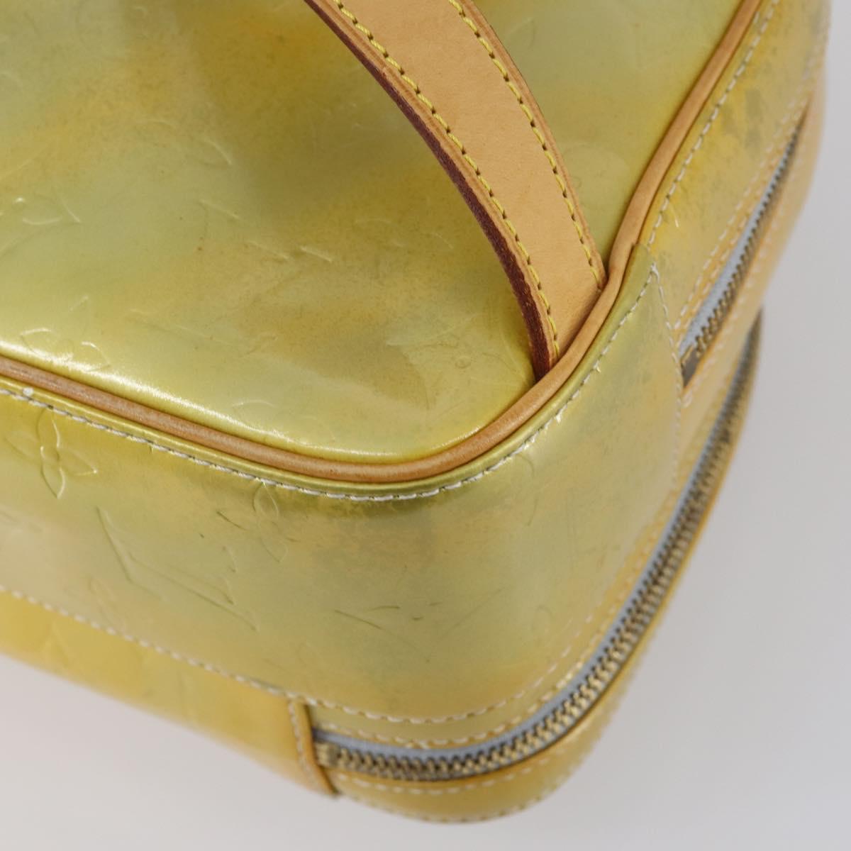 LOUIS VUITTON Monogram Vernis Marley Backpack Gris M91038 LV Auth 153312