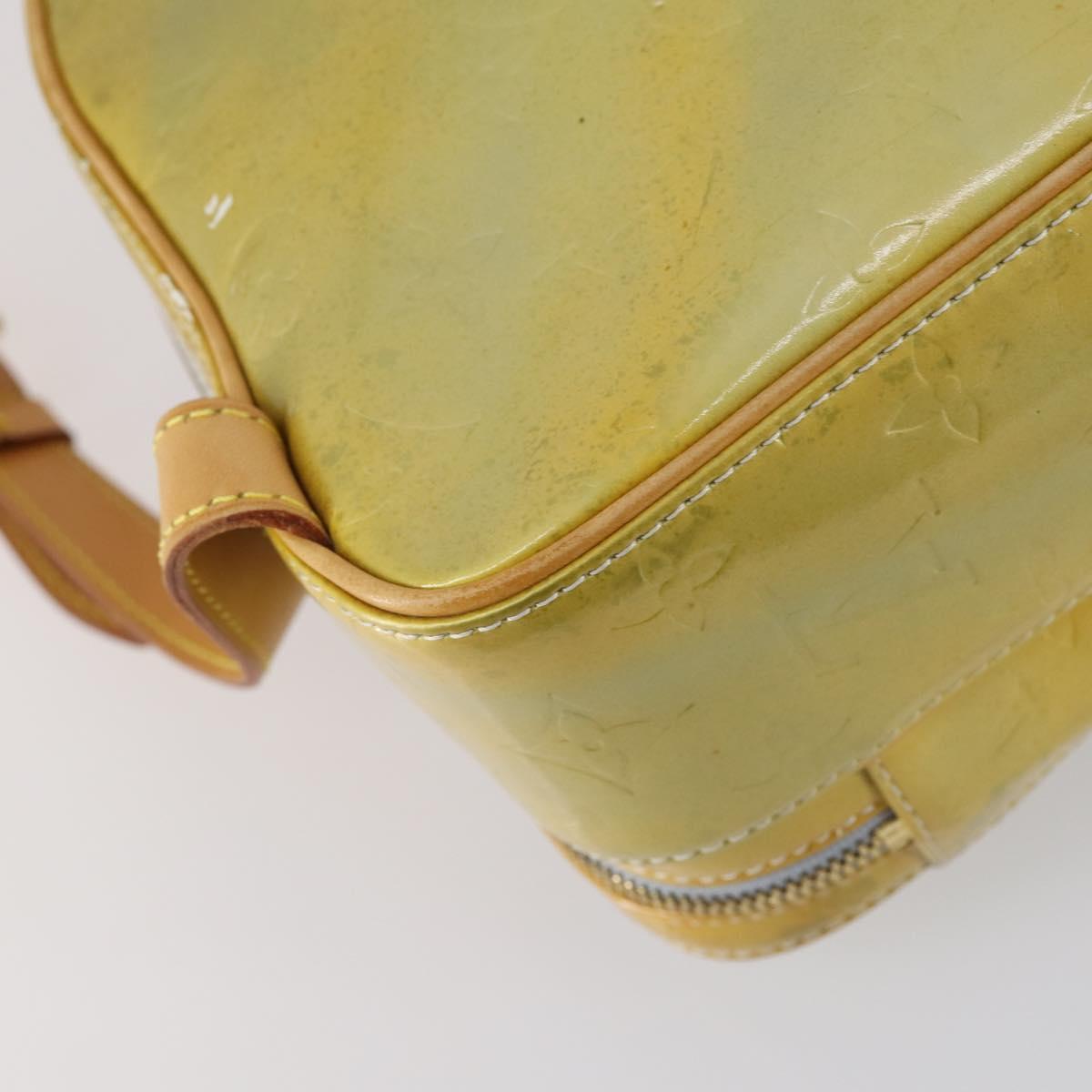 LOUIS VUITTON Monogram Vernis Marley Backpack Gris M91038 LV Auth 153312