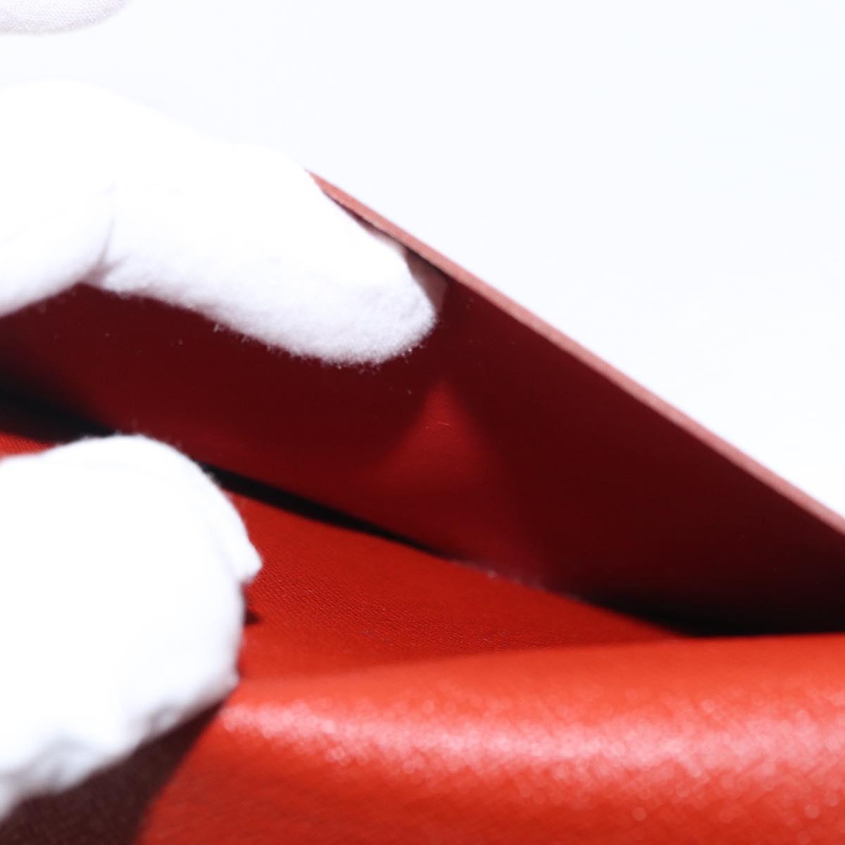 LOUIS VUITTON Damier Ebene CD Case Pouch LV Auth 153322