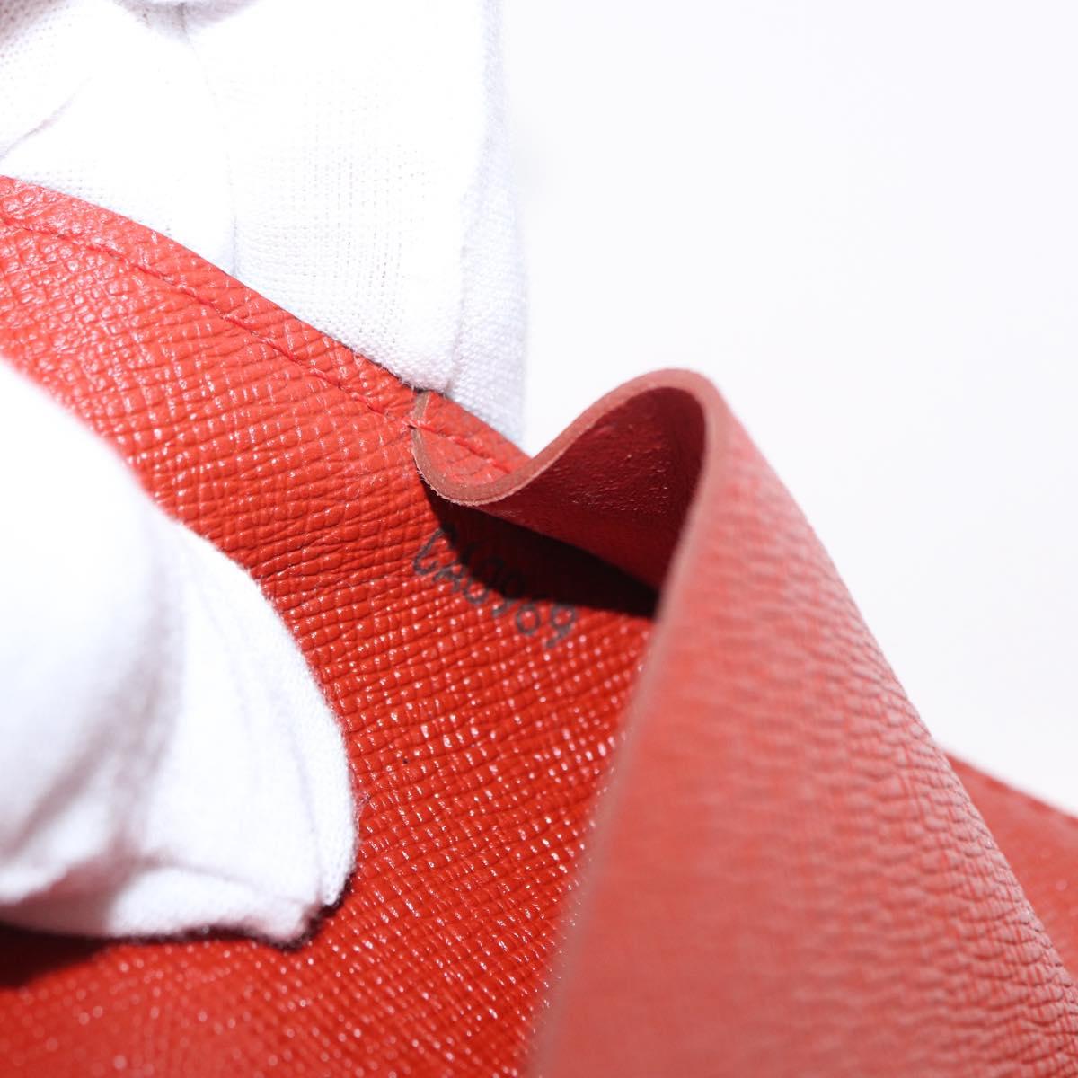 LOUIS VUITTON Damier Ebene CD Case Pouch LV Auth 153322