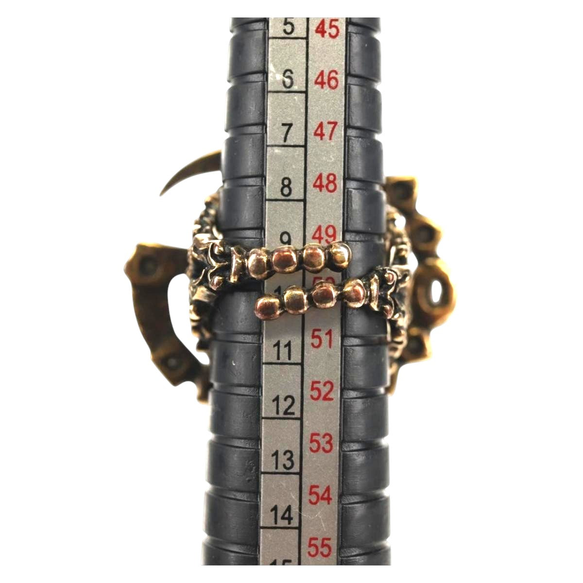 GUCCI GG Marmont Ring metal S Gold Tone Auth 153329M