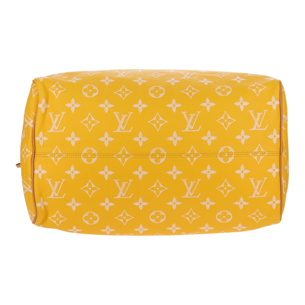LOUIS VUITTON Speedy P9 Bandouliere 40 Bag Jaune Mat M24419 LV Auth 153334SM