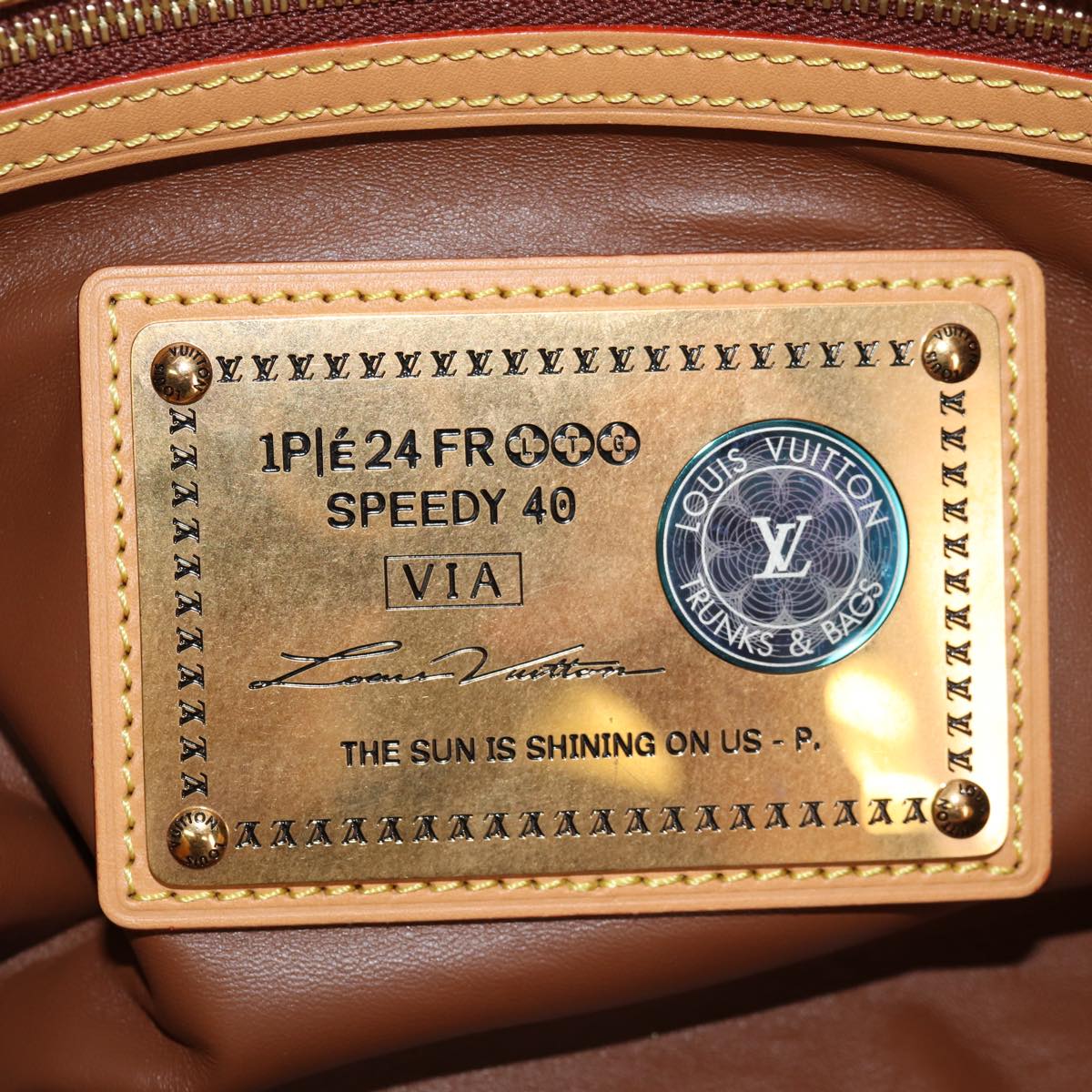 LOUIS VUITTON Speedy P9 Bandouliere 40 Bag Jaune Mat M24419 LV Auth 153334SM