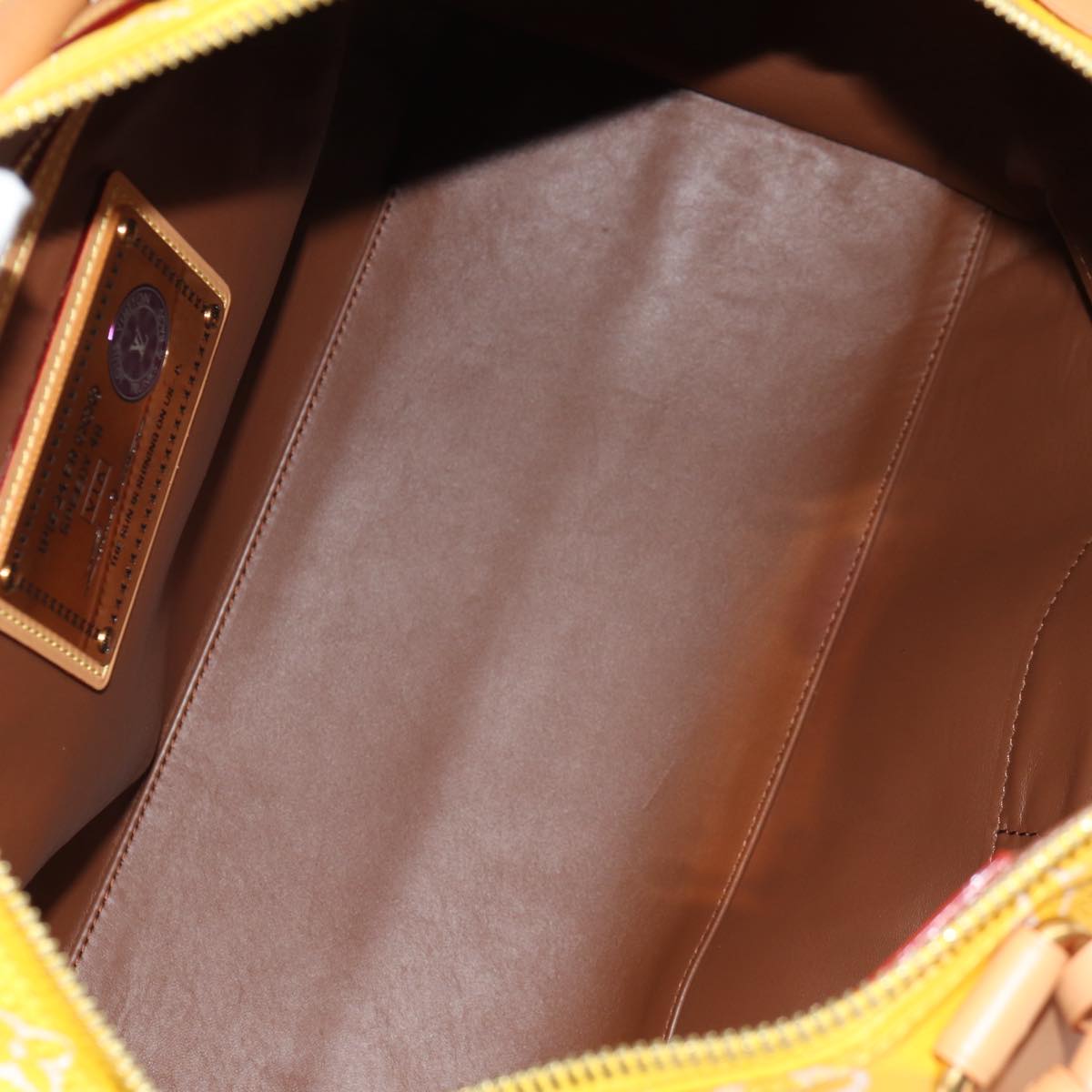 LOUIS VUITTON Speedy P9 Bandouliere 40 Bag Jaune Mat M24419 LV Auth 153334SM