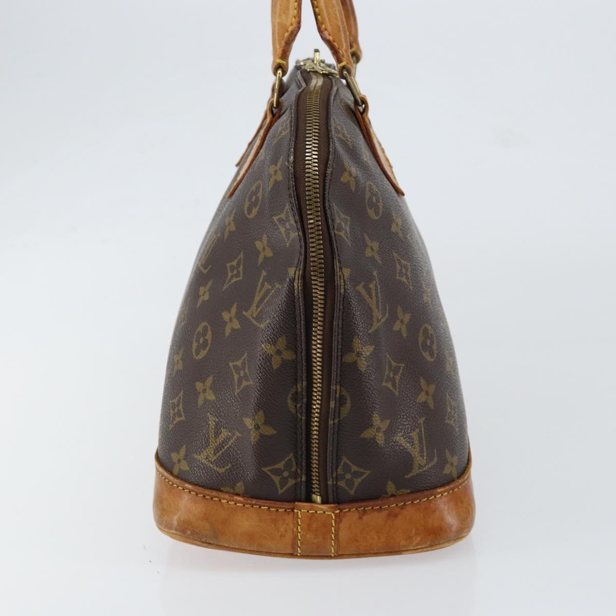 LOUIS VUITTON Monogram Alma Hand Bag M51130 LV Auth 153343
