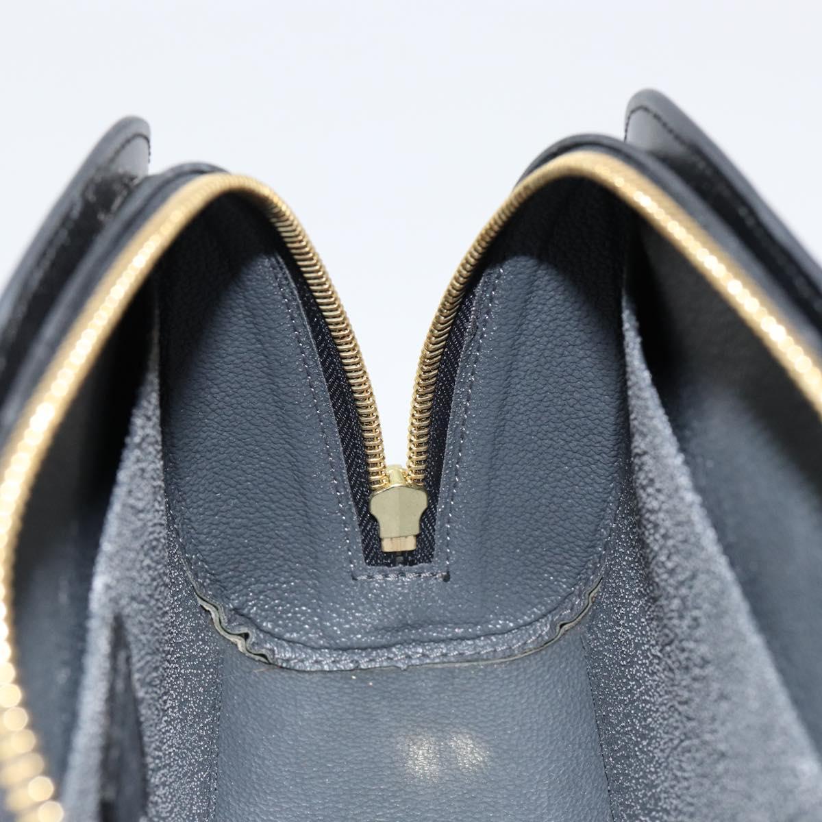 LOUIS VUITTON Epi Dauphine GM Cosmetic Pouch Black M48432 LV Auth 153346