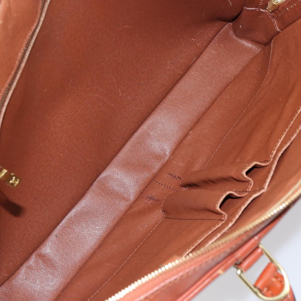 LOUIS VUITTON Epi Porte Documents Voyage Business Bag Brown M54478 Auth 153355