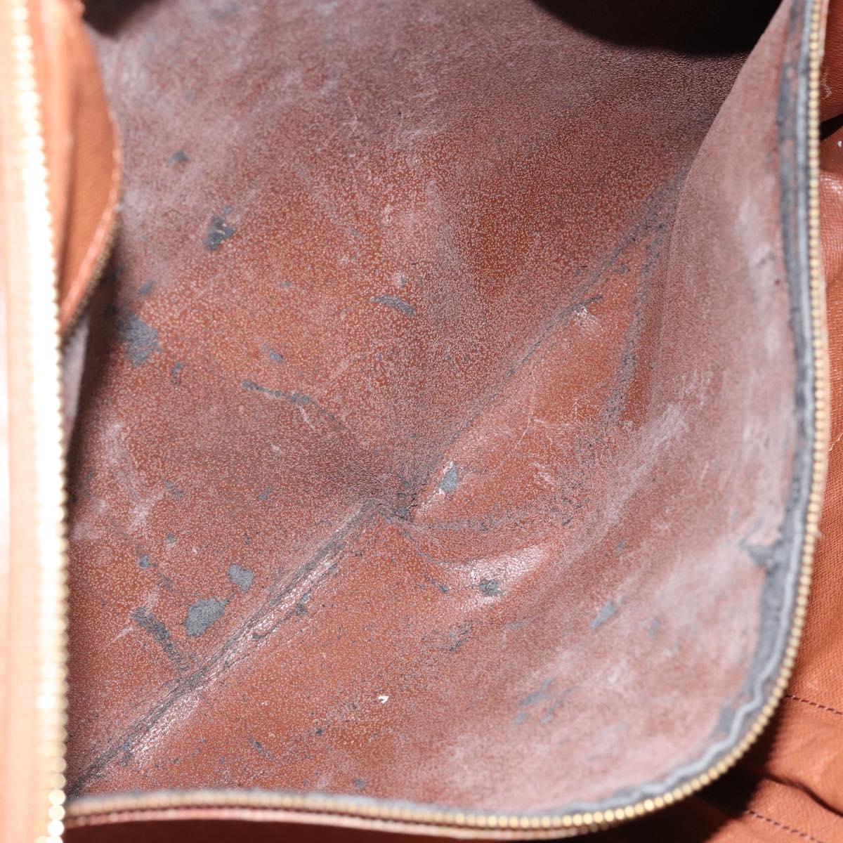 LOUIS VUITTON Epi Porte Documents Voyage Business Bag Brown M54478 Auth 153355