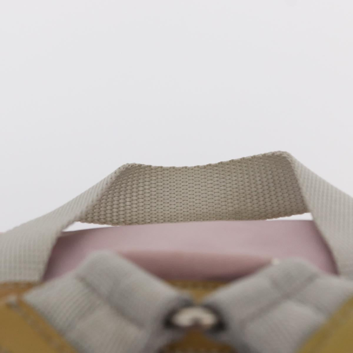 PRADA Backpack Nylon Pink Silver Auth 153366