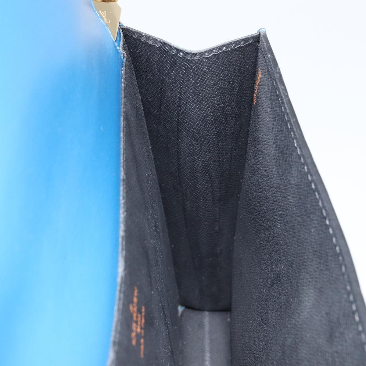 LOUIS VUITTON Epi Grenel Shoulder Bag Blue M52362 LV Auth 153376