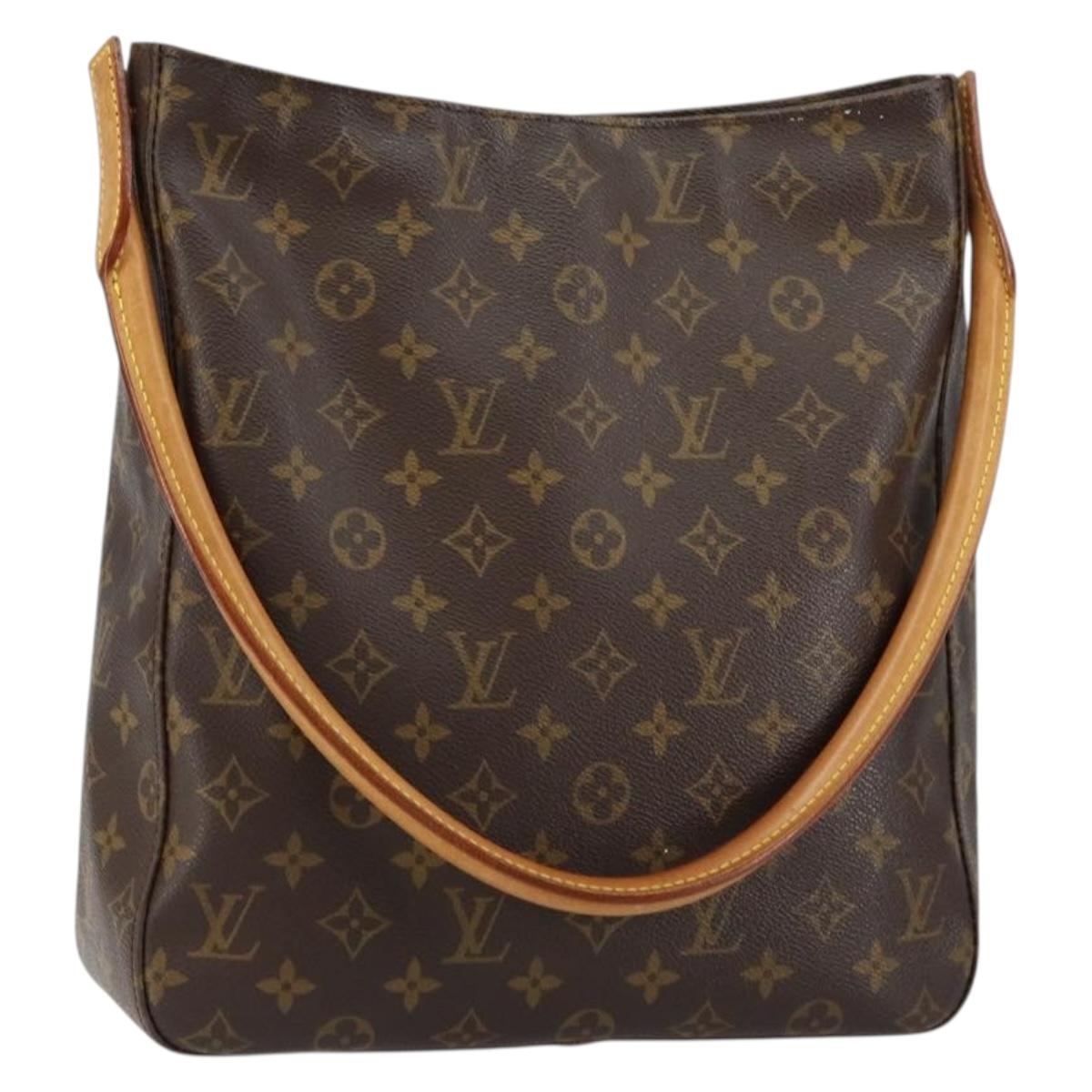 LOUIS VUITTON Monogram Looping GM Shoulder Bag M51145 LV Auth 153378