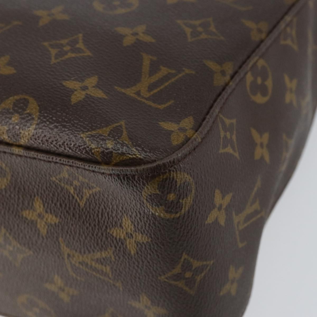 LOUIS VUITTON Monogram Looping GM Shoulder Bag M51145 LV Auth 153378