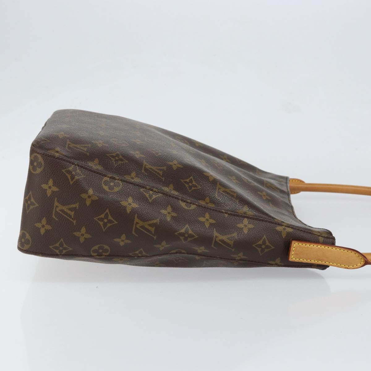 LOUIS VUITTON Monogram Looping GM Shoulder Bag M51145 LV Auth 153378