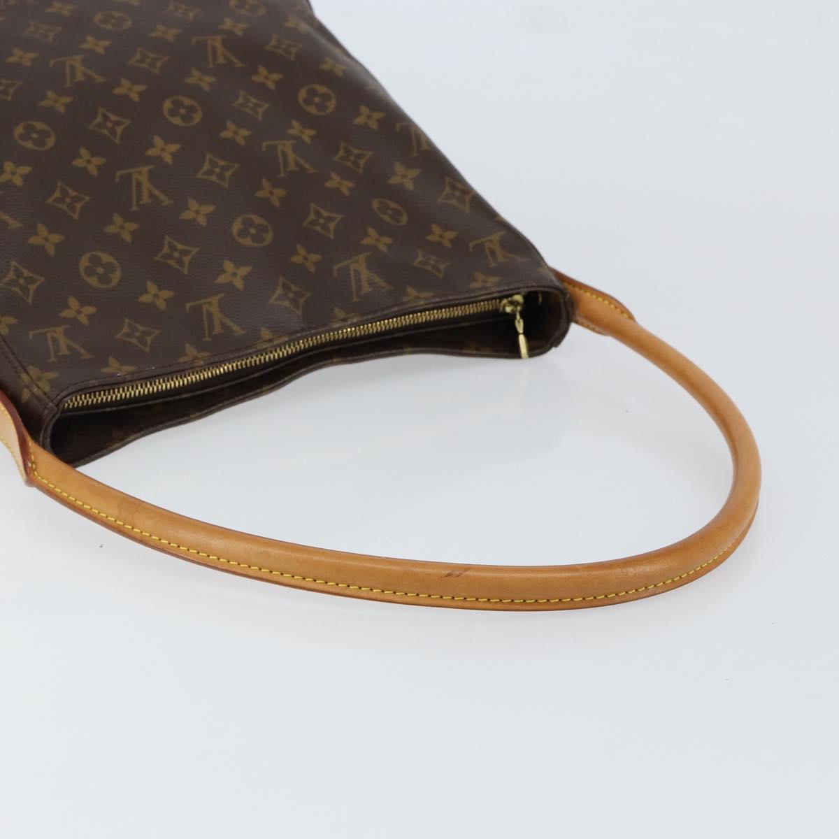 LOUIS VUITTON Monogram Looping GM Shoulder Bag M51145 LV Auth 153378