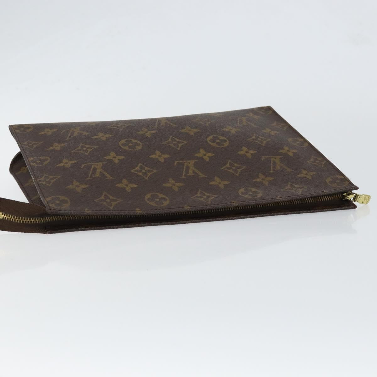 LOUIS VUITTON Monogram Poche Toilette 26 Pouch M47542 LV Auth 153380