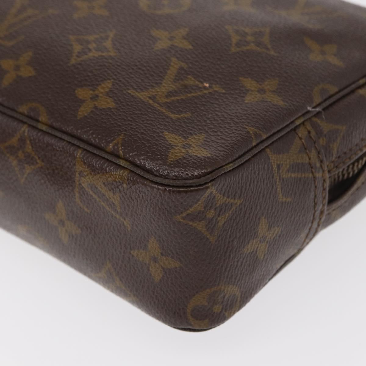 LOUIS VUITTON Monogram Trousse Toilette 23 Clutch Bag M47524 LV Auth 153381