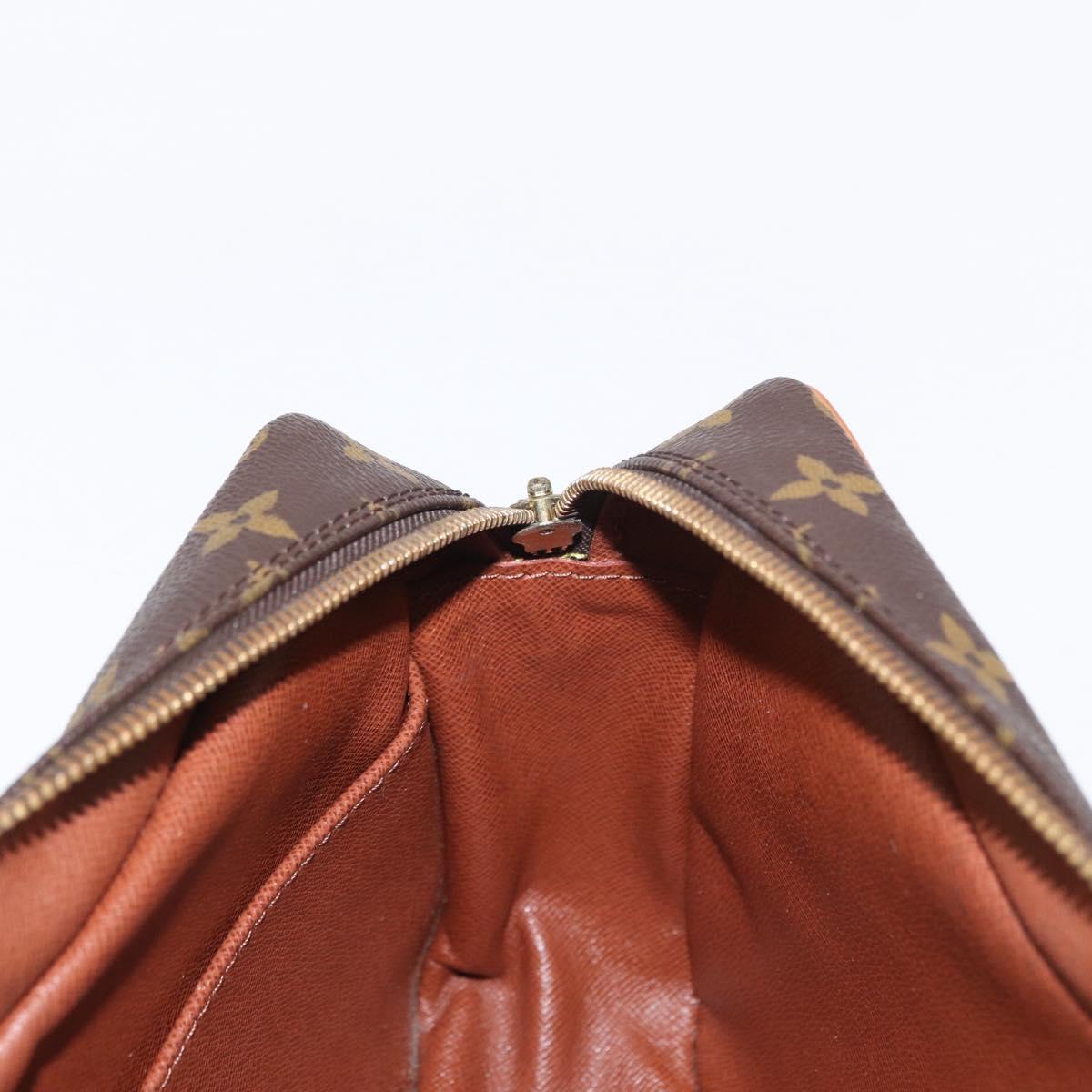 LOUIS VUITTON Monogram Compiegne 28 Clutch Bag M51845 LV Auth 153382