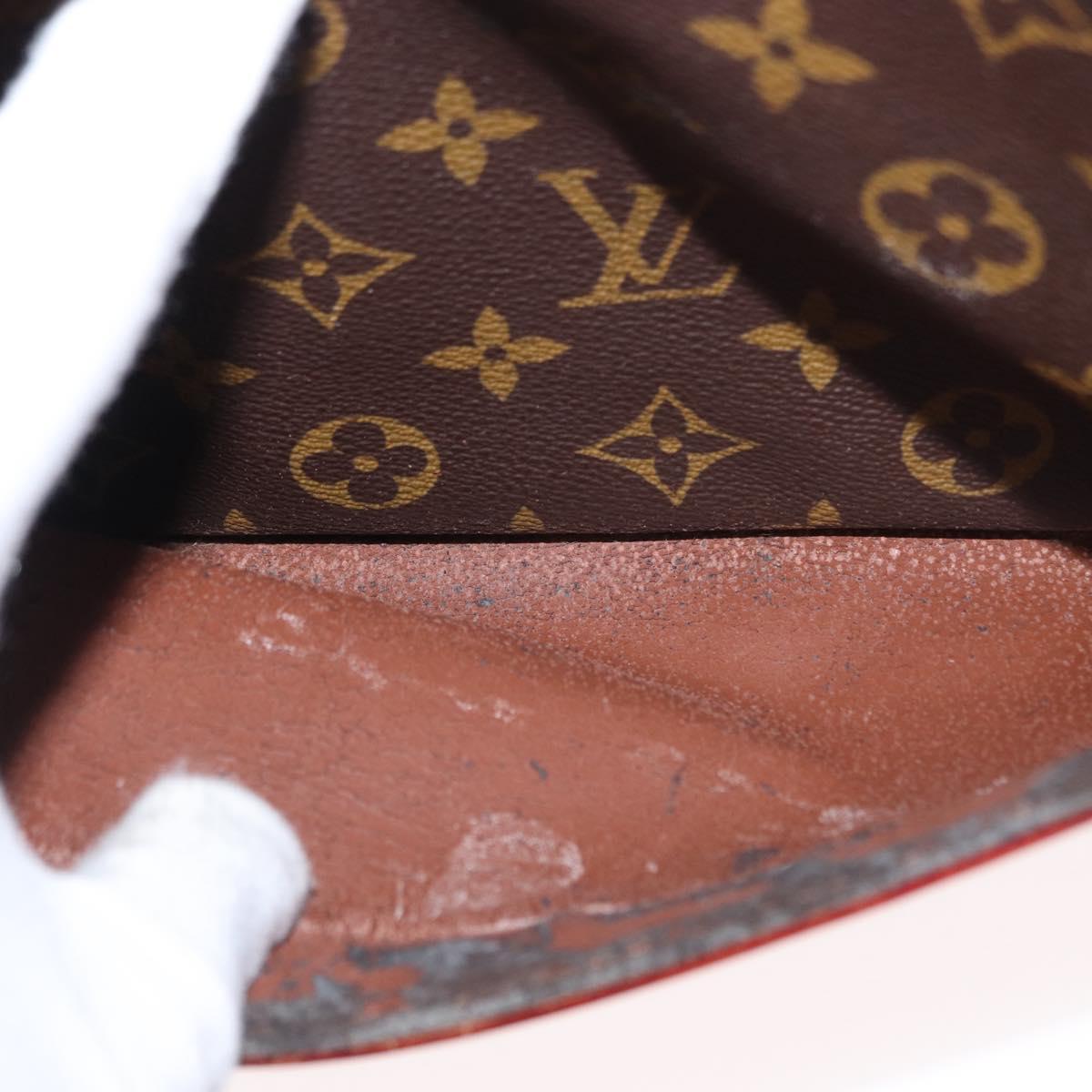 LOUIS VUITTON Monogram Compiegne 28 Clutch Bag M51845 LV Auth 153382