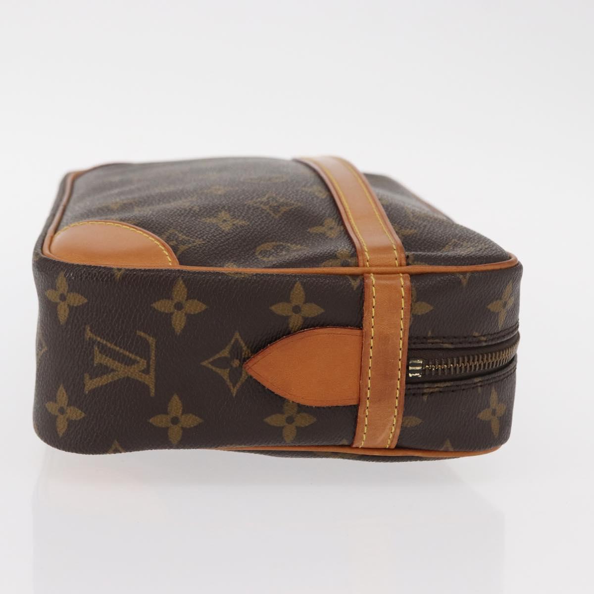 LOUIS VUITTON Monogram Compiegne 28 Clutch Bag M51845 LV Auth 153382