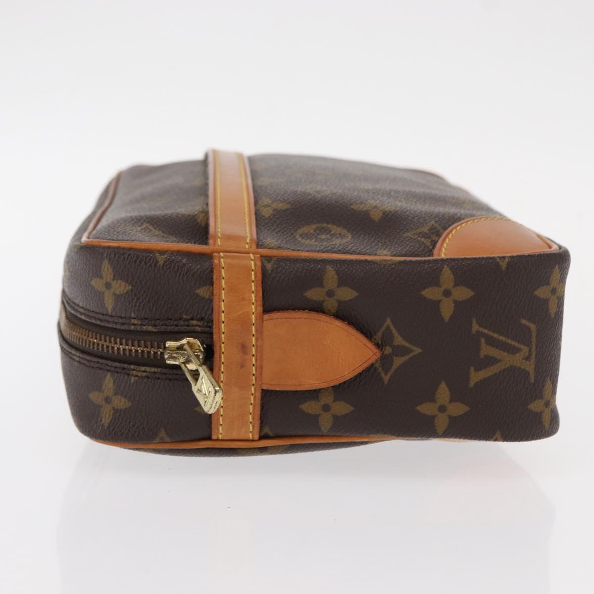 LOUIS VUITTON Monogram Compiegne 28 Clutch Bag M51845 LV Auth 153382
