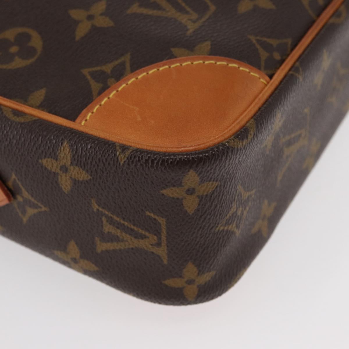 LOUIS VUITTON Monogram Compiegne 28 Clutch Bag M51845 LV Auth 153382