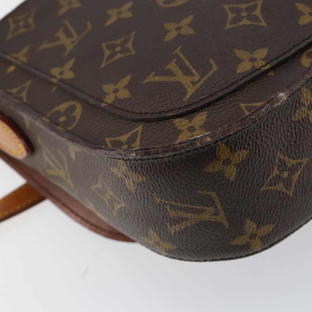 LOUIS VUITTON Monogram Saint Cloud GM Shoulder Bag M51242 LV Auth 153386