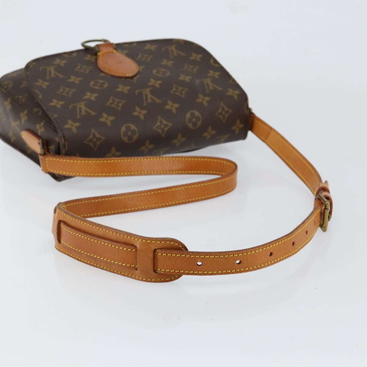 LOUIS VUITTON Monogram Saint Cloud GM Shoulder Bag M51242 LV Auth 153386