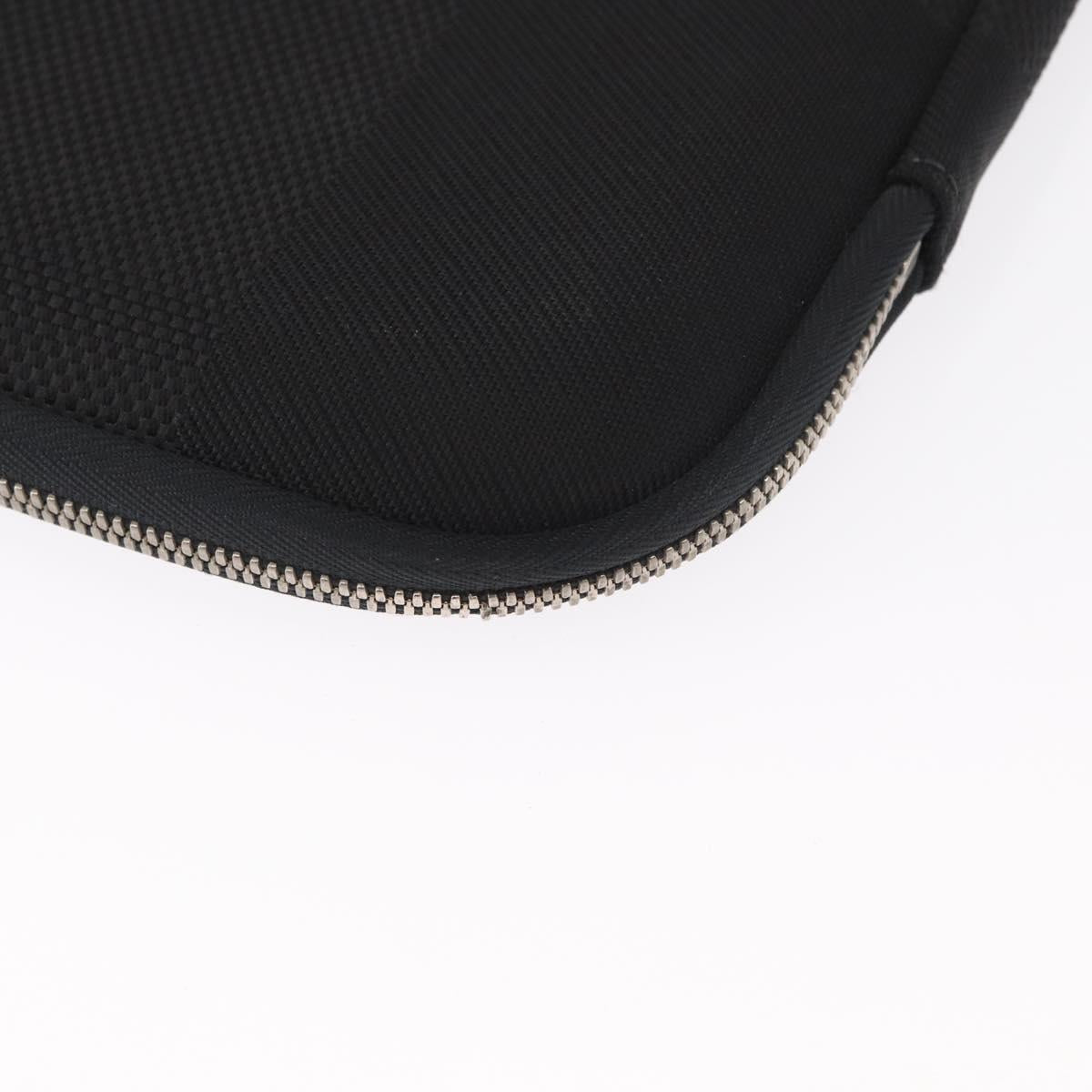 LOUIS VUITTON Damier Geant Computer Sleeve MM PC Case Noir N58036 LV Auth 153387